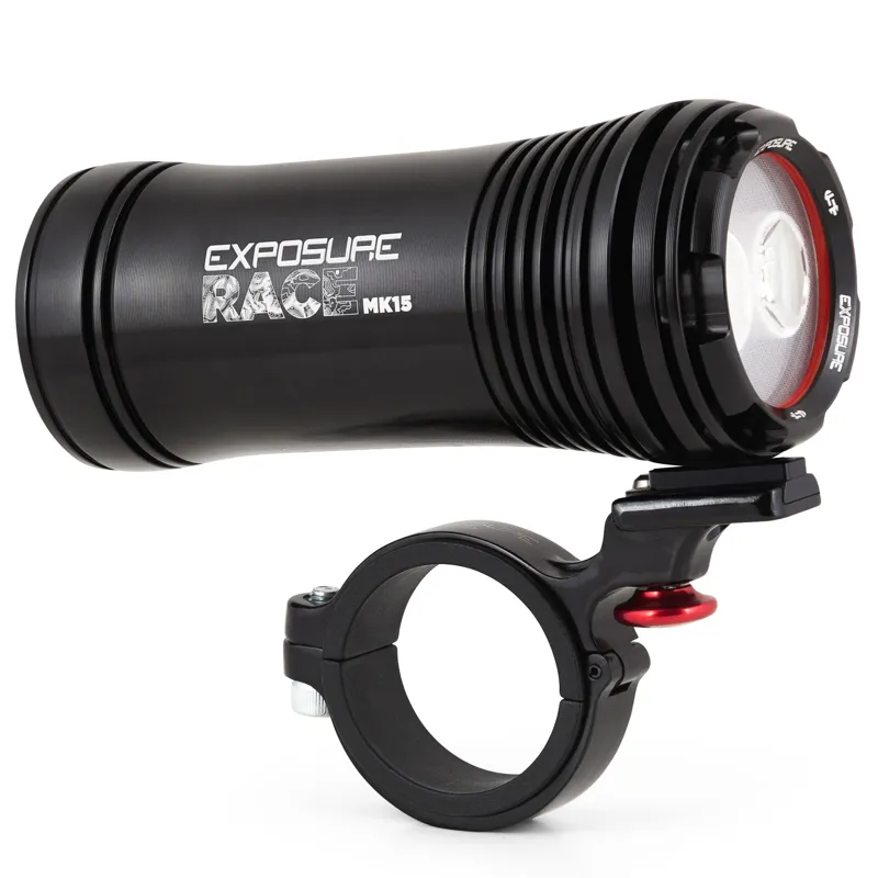 Race Mk15 Exposure Bike Light - With 35/31.8mm QR Bracket